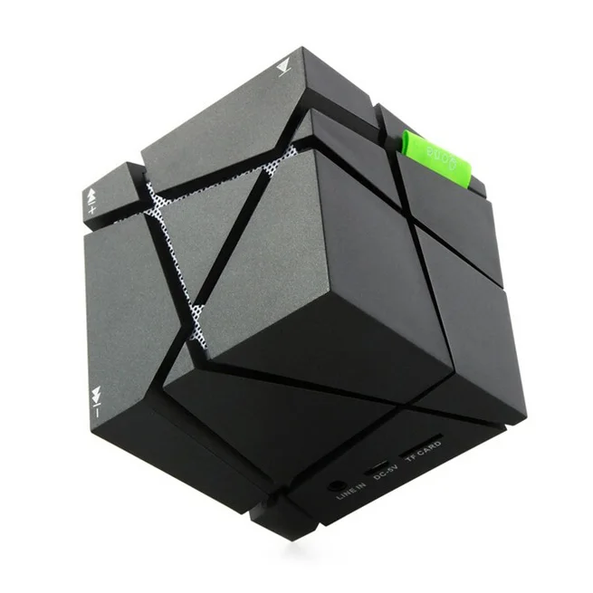 

Qone LED Creative Portable Rubik's cube type Bluetooth SpeakerBlack