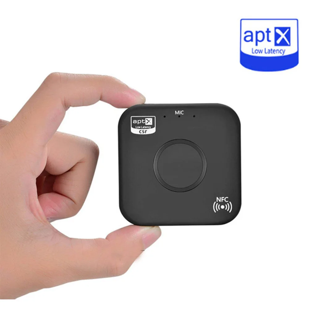 DISOUR CSR NFC Bluetooth приемник V4.2 3,5 мм разъем Bluetooth адаптер APTX HIFI стерео музыка беспроводной адаптер приемник для автомобиля Комплект