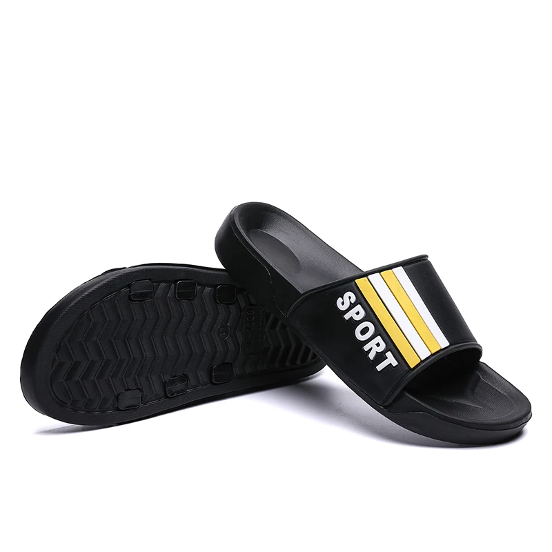 

Men Slippers Outdoor Beach Sandals New Summer Men's Shoes Casual Beach Sandals Fashion Home Slippers Non-slip Floor Flip Flop