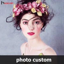 

Baby Kids Photo Custom Tecidos para roupa Diamond Mosaic for Needlework Hobby, Diamond Embroidery Rhinestones 5D Beadwork Felt