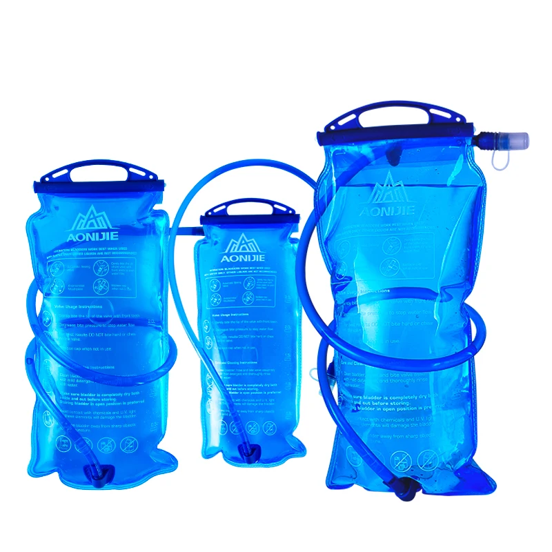 

AONIJIE Men Women Water Bag Outdoor Sport Hydration Bladder Riding Running Camping Folding Water Holder 1.5L/2L/3L