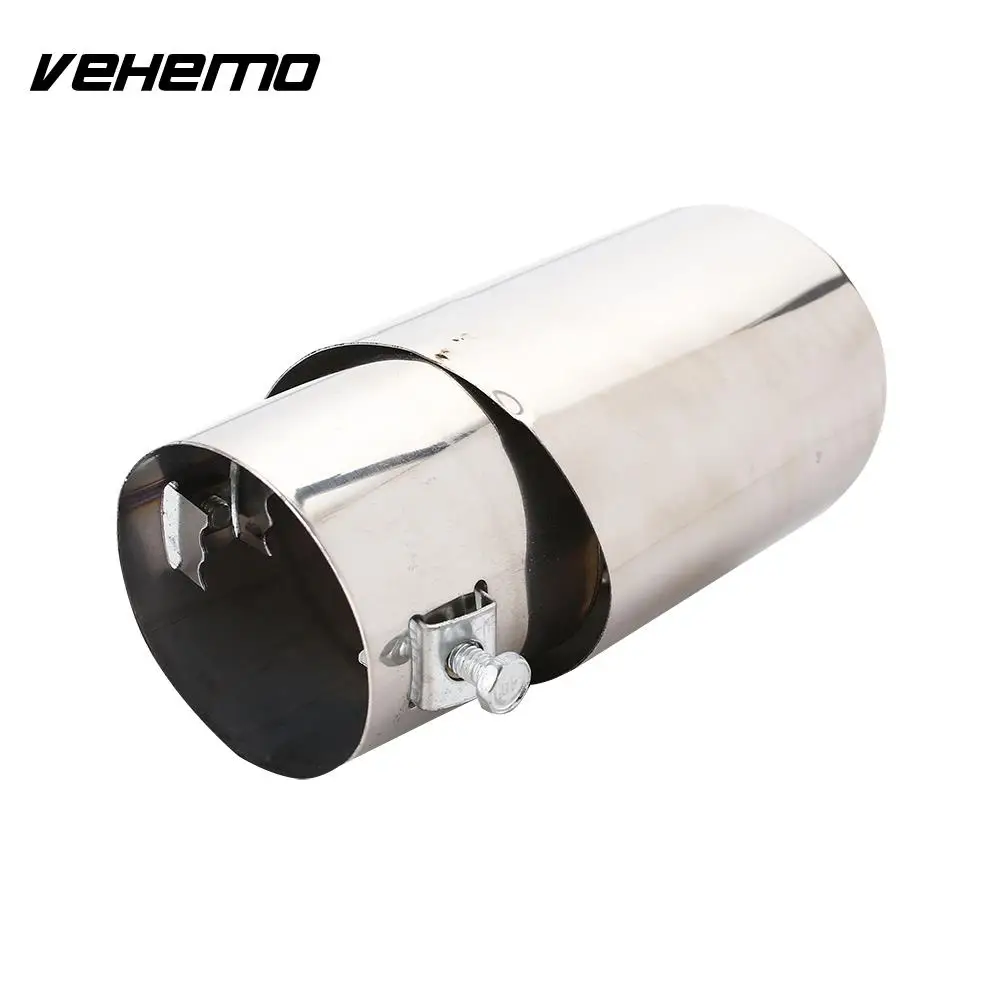 Diameter 63 86mm Mental Exhaust Tail Noise Reduction Car Styling End