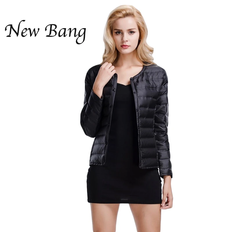 Бренд NewBang, 5xl, 6xl, 7XL, плюс, женский пуховик, ультра легкий, пуховик, женский, пуховый светильник, вес, ветровка, теплый, тонкий, пальто