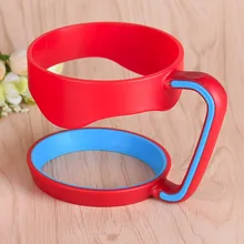 Портативная пластиковая бутылка для воды кружки чашка ручка для YETI 30 унций стакан Rambler чашка ручной держатель подходит для путешествий посуда для напитков#5