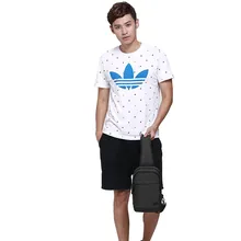 Консервативный стиль мужская сумка через плечо геометрическая ручка сумка жаккардовая сумка на груди мужской широкий ремень на плечо