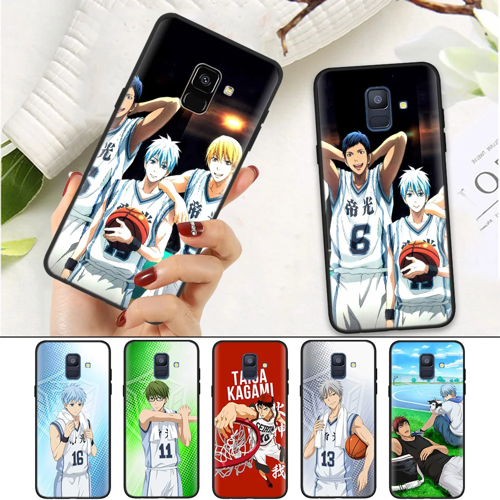 

Black Silicone Soft Case Cover for Samsung Galaxy A7 A70 A50 A40 A30 A20 A10 A8 A9 A6 2018 Plus 2018 Star A20E Kuroko No Basket