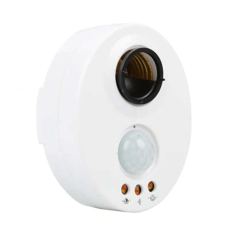 1pc Pir Sensor Switch 220v With Time Delay Indoor Outdoor