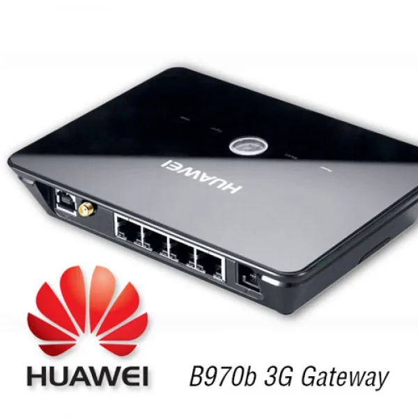 Huawei B970B 3g router with sim card slot Huawei B970B 3g router with sim card slot