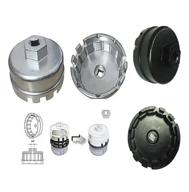 2016 Hot For Lexus Highlander Toyota Rav4 Camry Oil Filter 2016 Hot For Lexus Highlander Toyota Rav4 Camry Oil Filter Aluminum Cup Wrench Biack Silver Nice