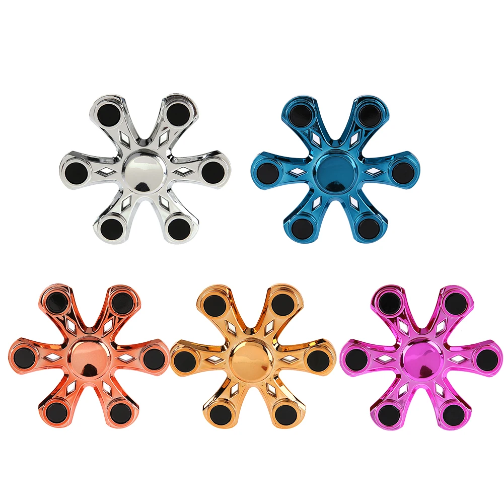 

Electroplated Finger Fidget Spinner Metal Batman Hand Spinner For Autism EDC and ADHD Relief Handspinner Focus Anxiety Toy