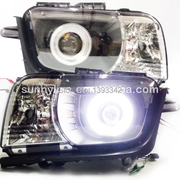 

For Chevrolet Camaro CCFL Head Lamp with Bi Xenon Projector Lens 2009-2014 year SN