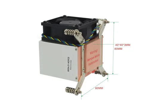 HCIPC P304 21 HCFC3 LGA1150/1155/1156 охлаждение и радиатор 2U ЦП медь + алюминий серверный кулер 3U
