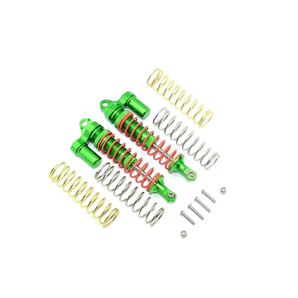 

Alloy new durableAluminum Rear L-SHAPE Shocks 102mm for TRAXXAS 1/10 SLASH RUSTLER 4X4 6.25