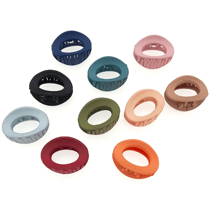 

1 Pcs Fashion Crab Hair Claw Clip Girls Color Plastic Acrylic Hairpin Claws Hair Clip Clamp Headwear For Women Girls Gifts