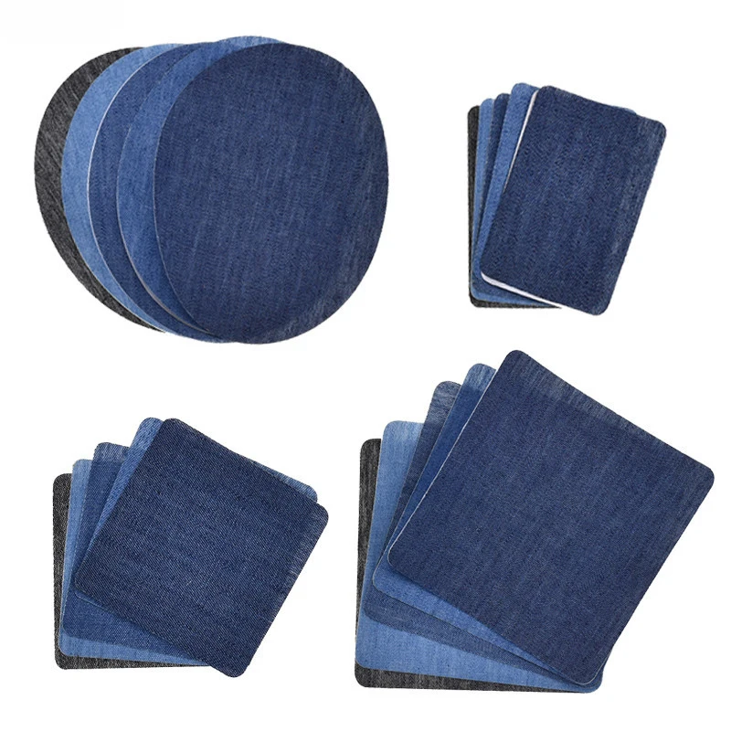 Bulk 20pcs Denim Transfers Cloth Patch Iron-on Press Stickers for Families Cool Clothes Patches DIY Washable Appliques for Women (4)
