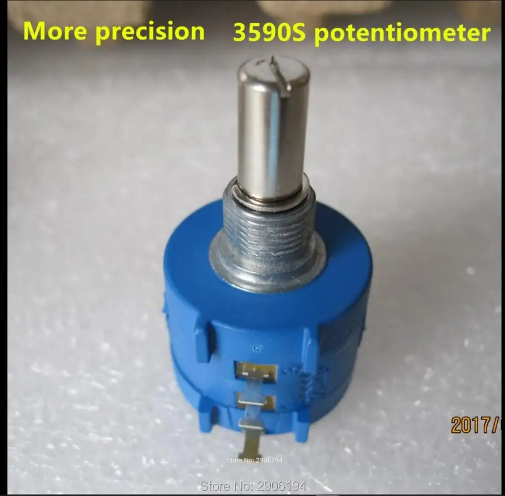 10 шт. 3590S-2-104L 100 K потенциометр 10 колец прецизионный регулируемый резистор мульти поворотный потенциометр 3590s-2-104l