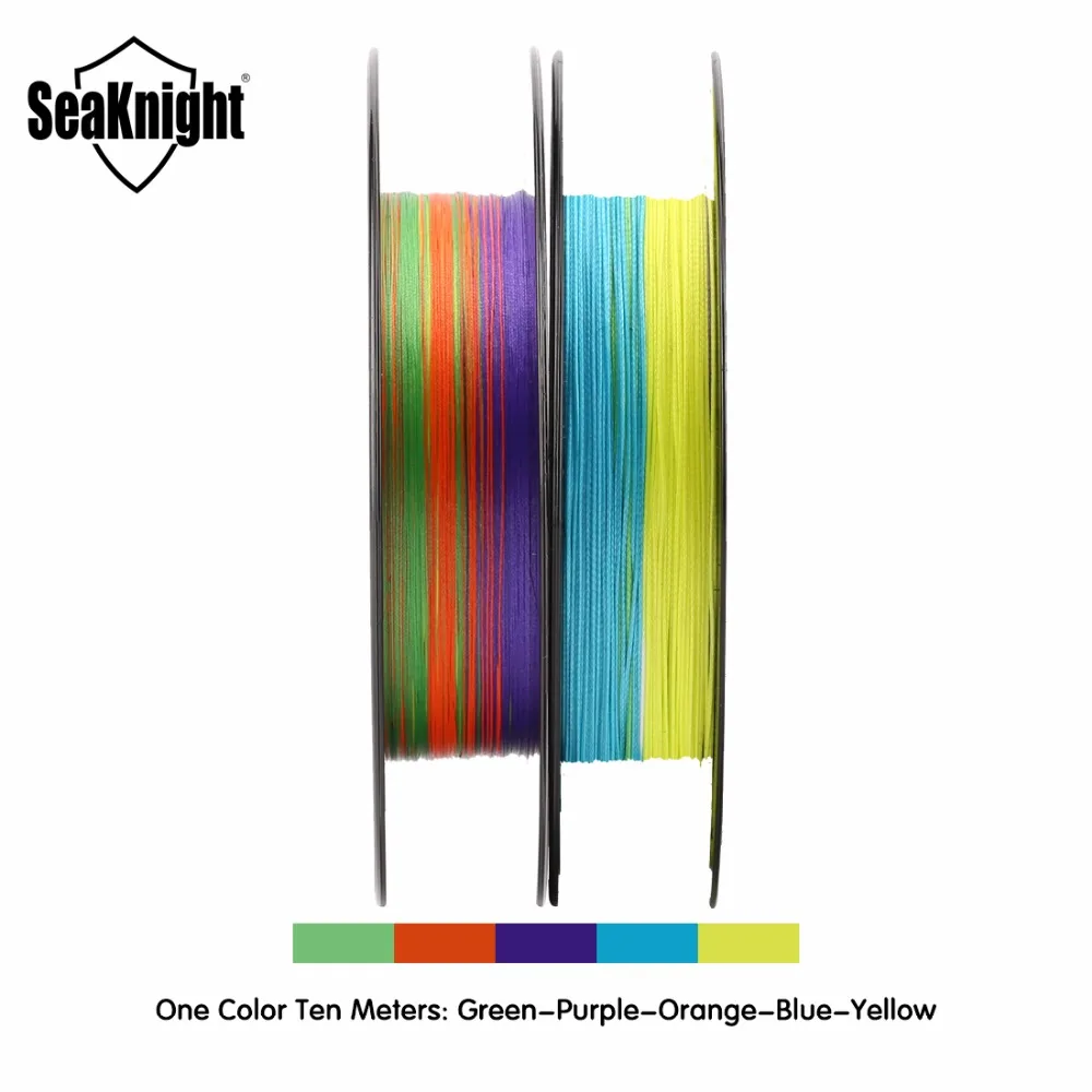 Плетеная рыболовная леска SeaKnight Monster Strand 300 м широкоугольная плетеная технология