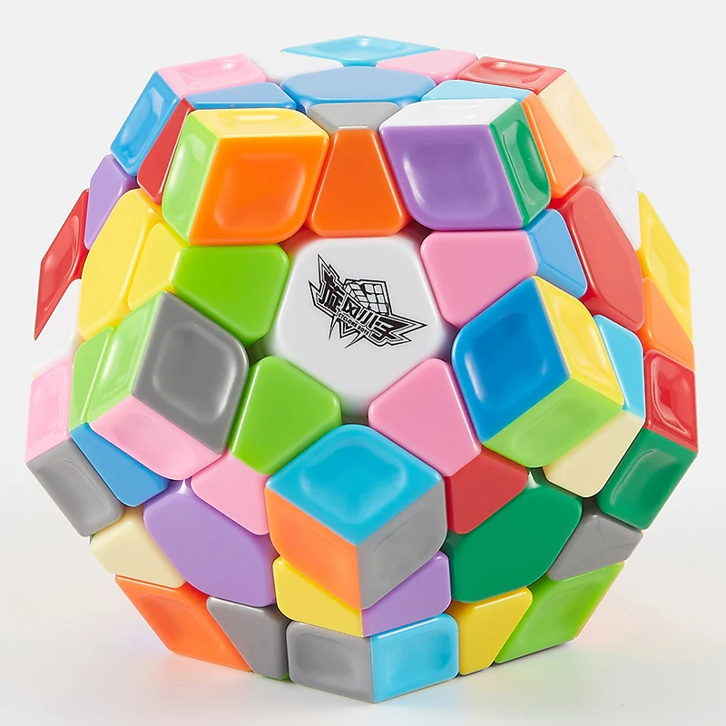 Циклон для мальчиков Dodecahedron Радуга 3x3 волшебный куб без наклеек скоростной куб пазл игрушки Обучающие Развивающие игрушки для детей