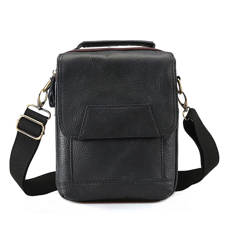 GO-LUCK, брендовая мужская сумка из натуральной кожи с верхней ручкой, сумка через плечо, мужская сумка-мессенджер из воловьей кожи, повседневная сумка для путешествий