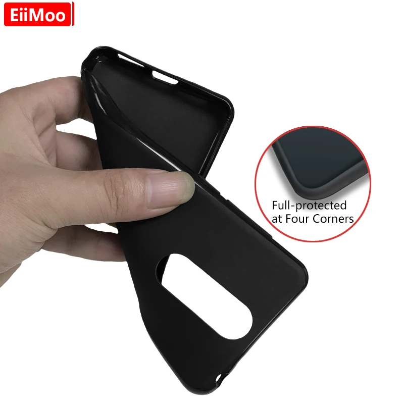 EiiMoo Мягкий силиконовый чехол из ТПУ для Alcatel 3 2019 5053Y 5053D 5053K телефона с