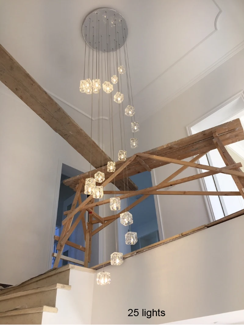 Aliexpress.com: Comprar Largo Cono Llevó Luces Colgantes Doble Lámpara