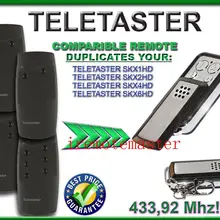 Teletaster Замена дистанционного SKX1HD, SKX2HD, SKX4HD, SKX6HD 433,92 мГц дубликатор