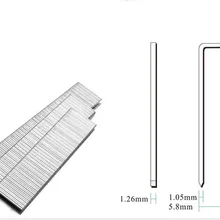 4000 шт 16 мм u-тип гвоздь степлер для 425 K пневматический гвоздильный пистолет