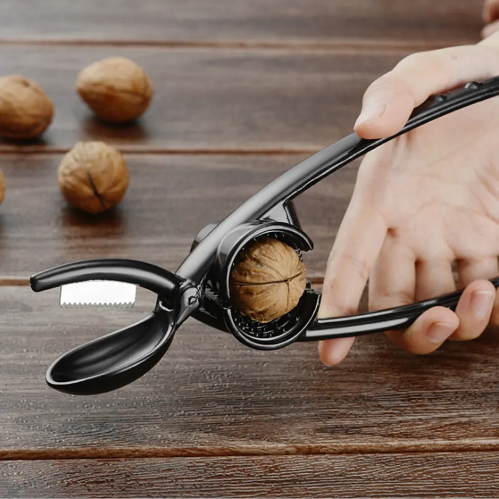 Многофункциональный нож с зажимом для каштанов орех крекер Шеллер щипцы для грецких орехов Гайка открывалка инструмент для очистки нож Шеллер Открытый нож орех клип