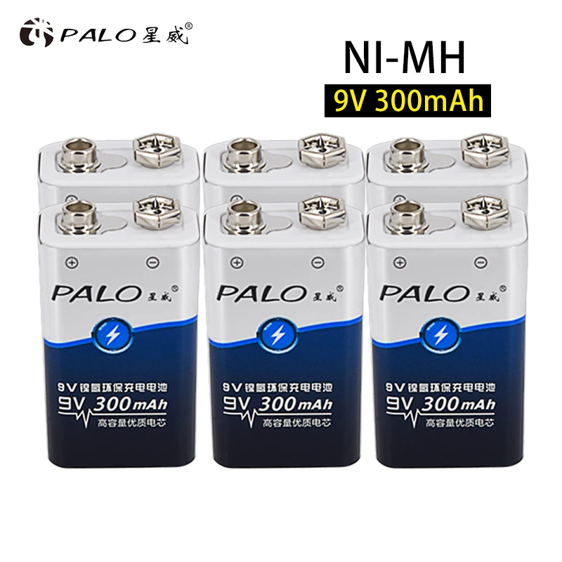 Аккумулятор palo 9v