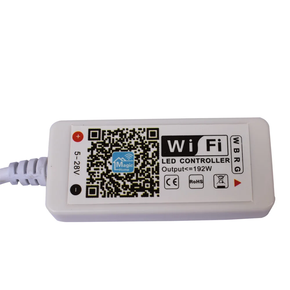 DC5 28V мини LED Wifi RGB контроллер Iphone Ipad IOS/Android мобильный телефон беспроводной RGB/RGBW