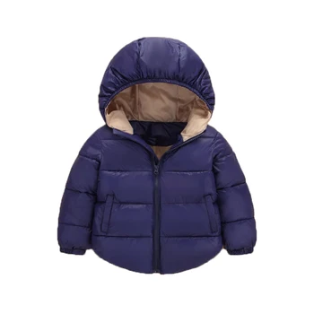 

Boys Girls Winter Jacket 2018 New Hooded Kids Girls Winter Coat Sports Children Parkas Warm Snow Windbreakers for Girls Boys