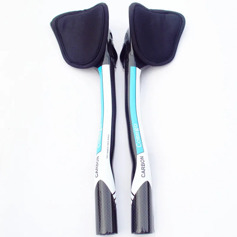Новый comego 3K блестящая отделка подставка для руля велосипеда|carbon rest handlebar|tt