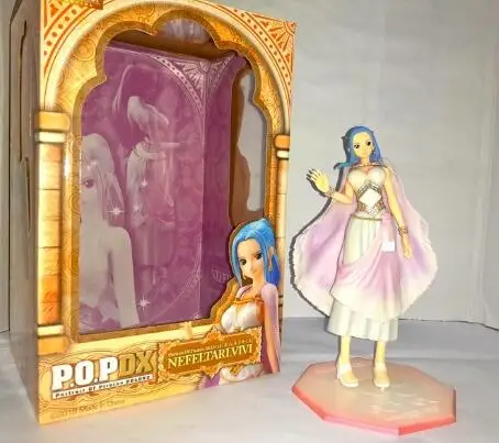 Аниме ONE PIECE P.O.P DX принцесса нефельтари Виви два года после нового мира ПВХ фигурку