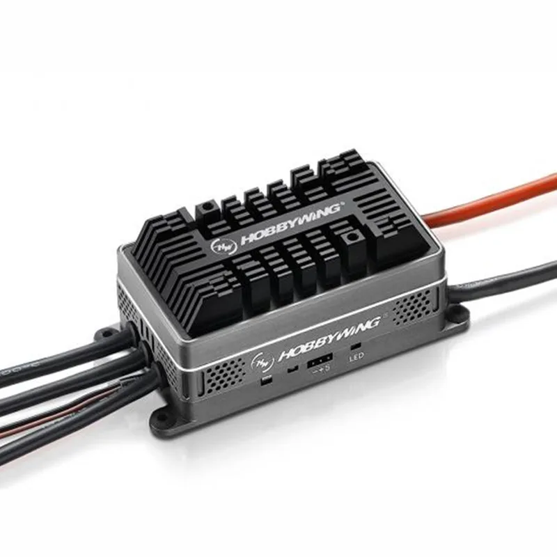 

Original Hobbywing Platinum HV 200A V4 6-14S Lipo OPTO Brushless ESC for RC Drone Quadrocopter Helicopter Aircraft