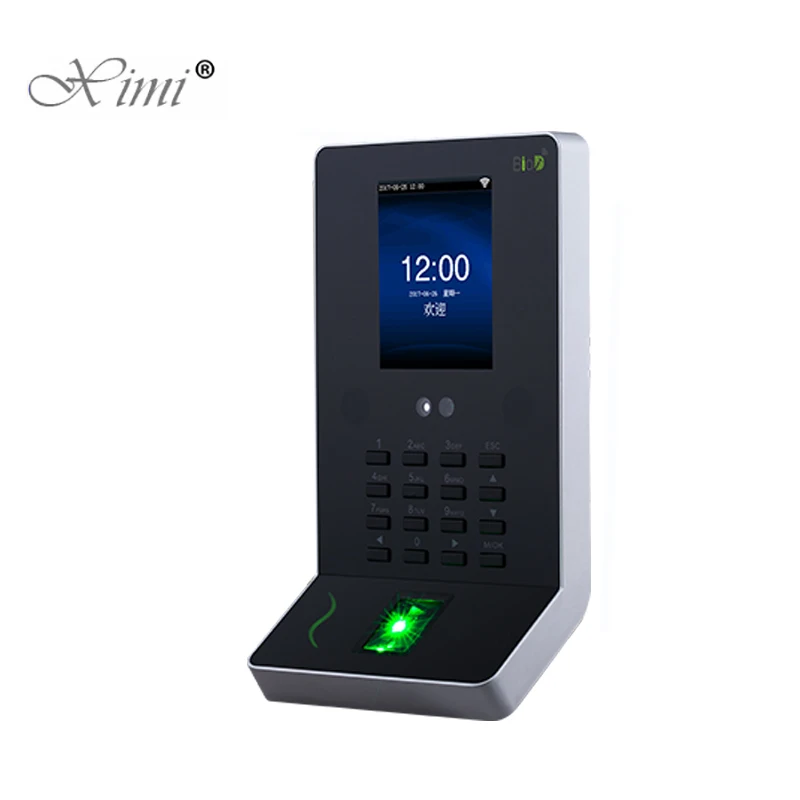 ZK UF600 Распознавание лиц посещаемость времени и контроль доступа WIFI USB лица