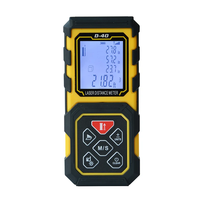TECLASER Laser Rangefinders Tape Measure Laser Distance Measure 40m 60m 80m 100m Range Measurement Tool Digital Distance Meters