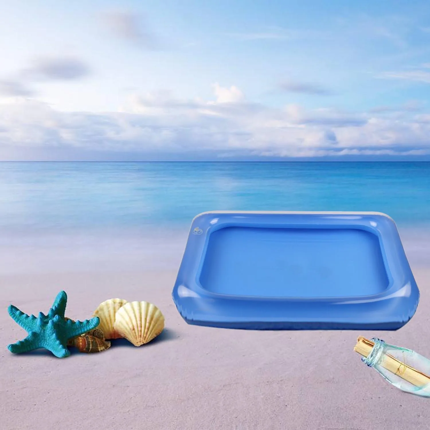 Kids Portable Inflatable Sand Tray Moldable Sandbox Indoor Play Sand Clay Color Mud Game Accessories Toy