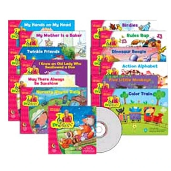 Trend Enterprises CTP1375 Dr Jean Variety Pack With CD Grades Pre K-1