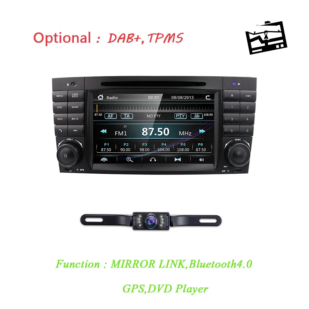 Perfect 7" Car DVD radio for Mercedes Benz C-Class W203 2004-2007 CLC W203 2008-2010 CLK W209 2005-2011 GPS Navigation RDS Free camera 0 Perfect 7" Car DVD radio for Mercedes Benz C-Class W203 2004-2007 CLC W203 2008-2010 CLK W209 2005-2011 GPS Navigation RDS Free camera 0
