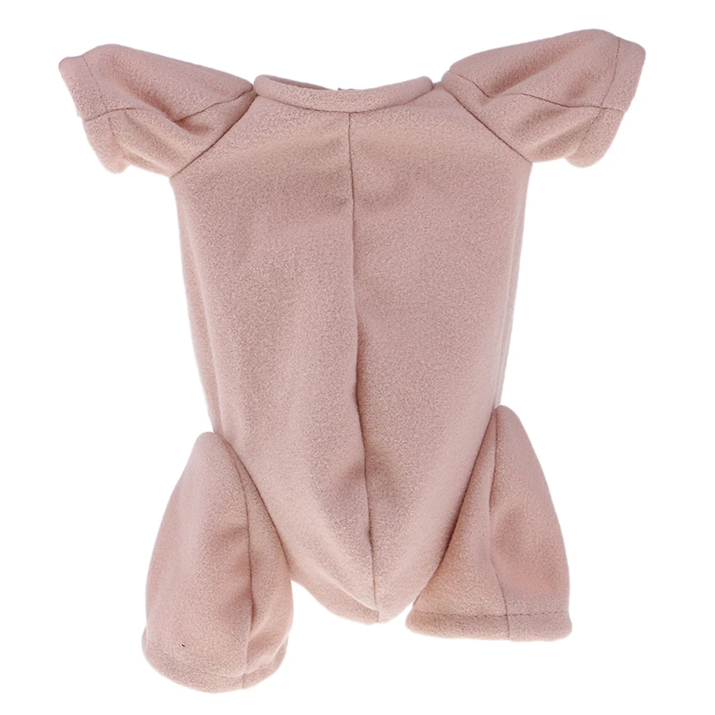 Handmade 18inch Reborn Cloth Body Baby Supplies For 3/4 Arm Full Leg Doll Clothes Kit DIY Making