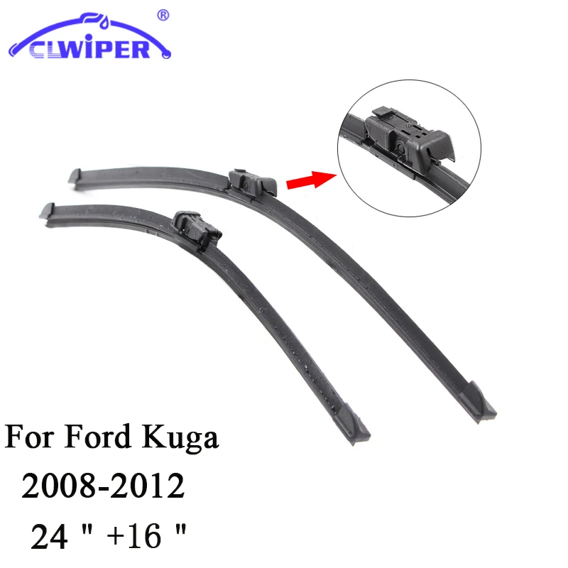 CLWIPER Wiper Blades For FORD KUGA(2008 2012) 2009 2010 2011 Car