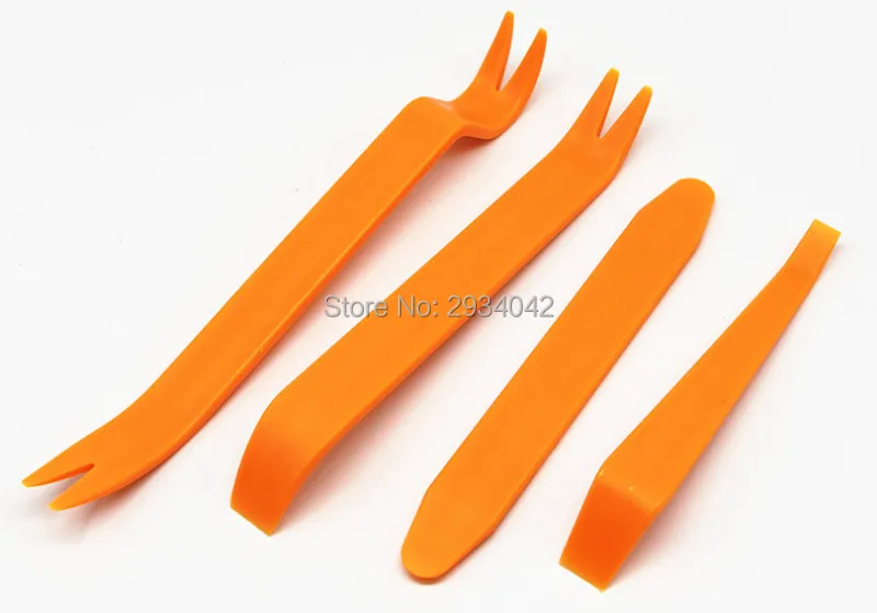 

car accessories 4 sets / sets of car audio removal tool car-styling for Mitsubishi outlander 2016 lancer 10 9 pajero asx l200