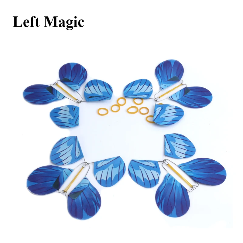

5pcs Magic Toys Hand Transformation Fly Butterfly magic tricks Novelty Surprise Prank Joke Mystical Fun Classic Toys gadgets