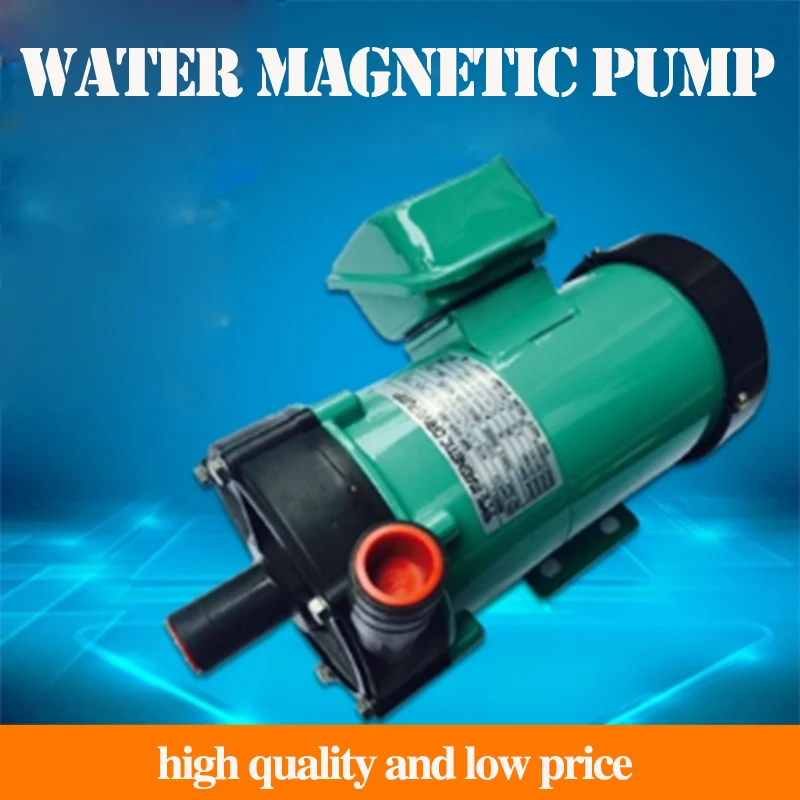 

CE Approved Electric Magnetic Water Pump MP-100R High capacity Sea-water Desalting Equipment Silver Recycle Washing Pump 67