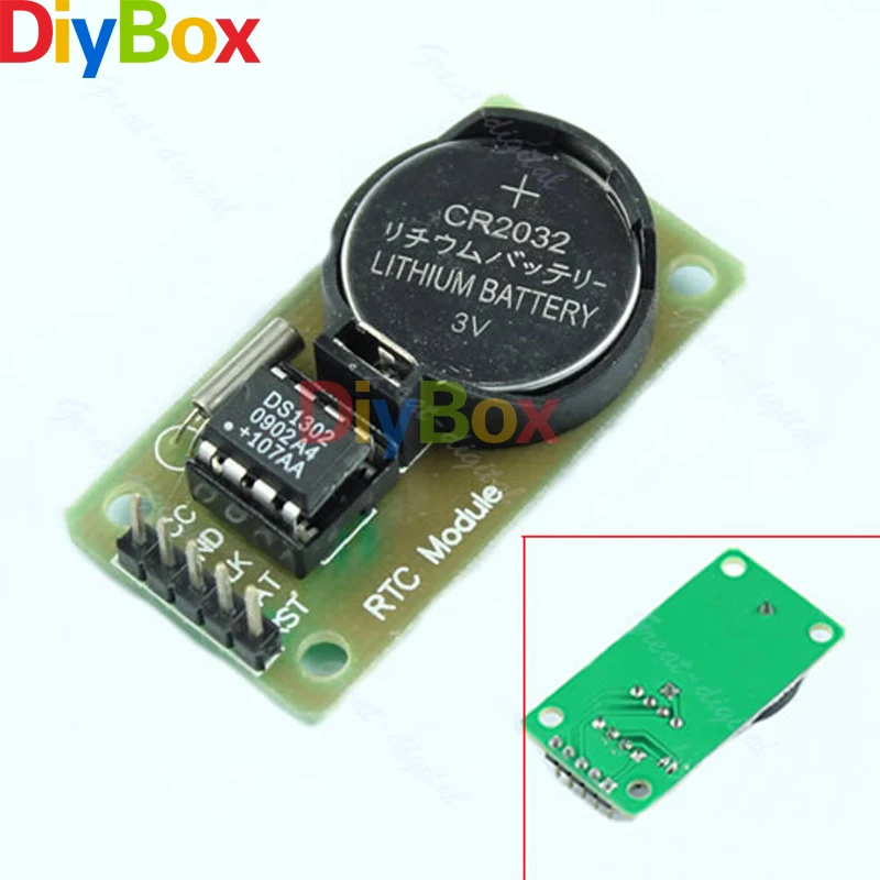 5 шт. Новый RTC DS1302 для Arduino часы реального времени модуль для AVR ARM PIC SMD