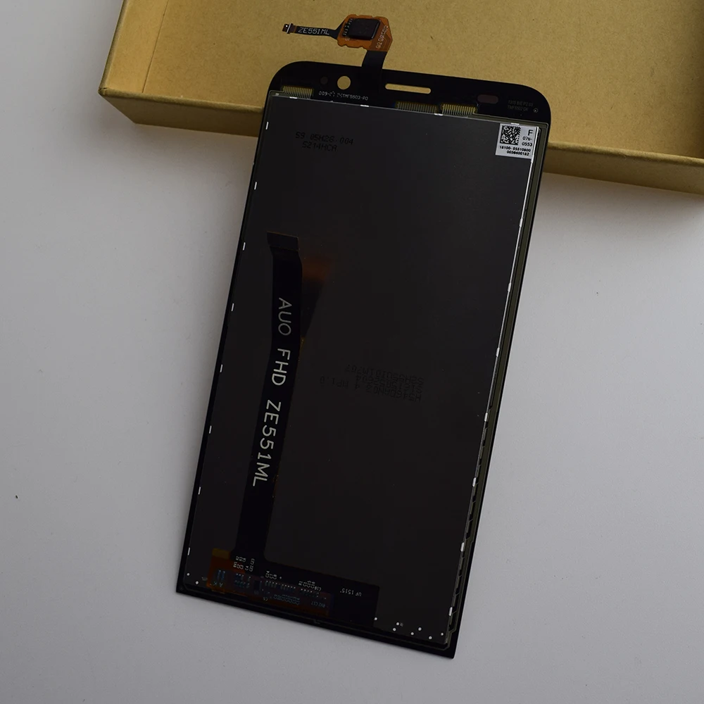 100% тест для ASUS Zenfone 2 ZE551ML Z00AD полный сенсорный стеклянный экран дигитайзер + ЖК