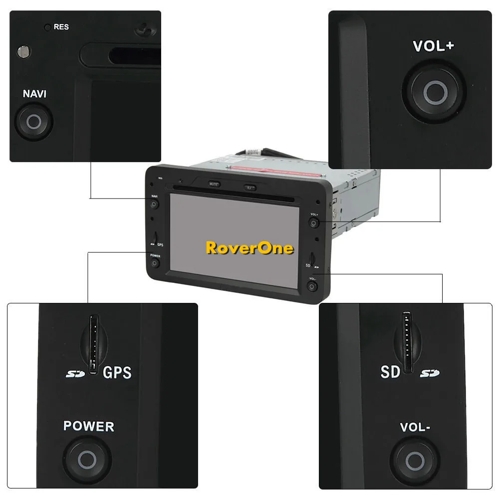 Top For Alfa Romeo Spider Brera 159 Sportwagon Android 7.1 Car Radio Stereo DVD GPS Navigation Sat Navi Central Multimedia System 2