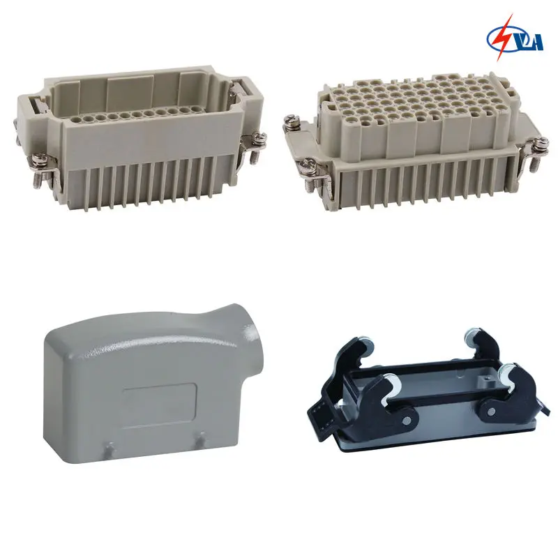 

HDD-072-MC/FC Edge Connector Industrial Multipole 10A Heavy Duty Connector