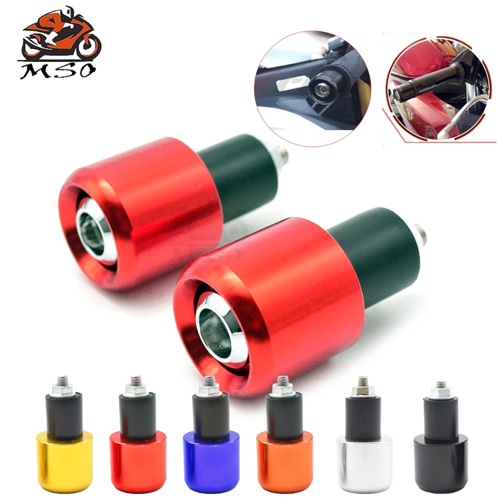 Universal 22MM Motorcycle Handlebar Grips Ends Bar Ends Handlebar Cap
