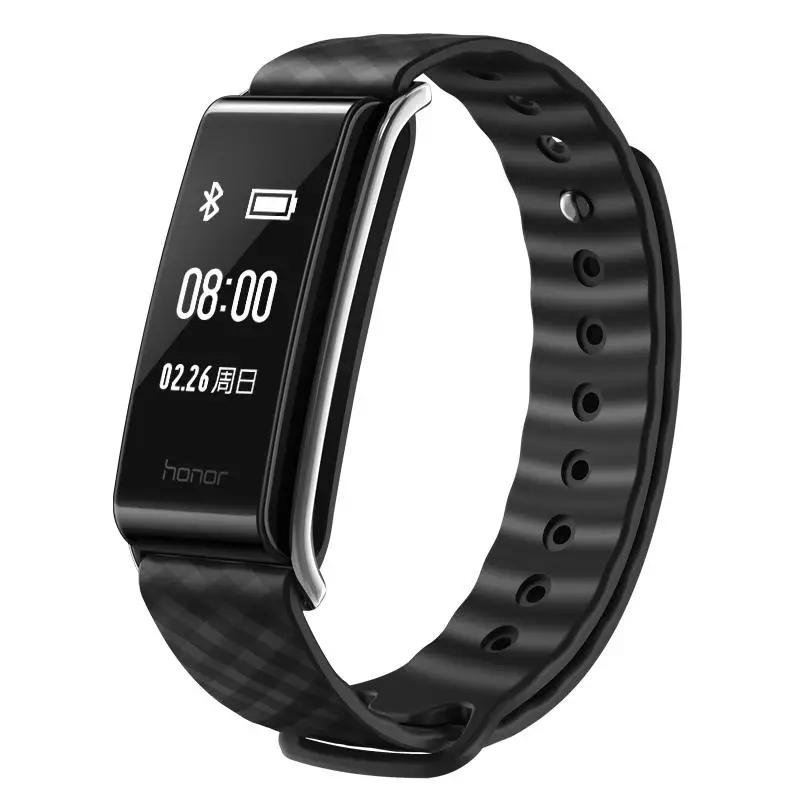 Оригинальный huawei Honor Band A2 Смарт IP67 водонепроницаемый браслет 0 96 &quotOLED экран